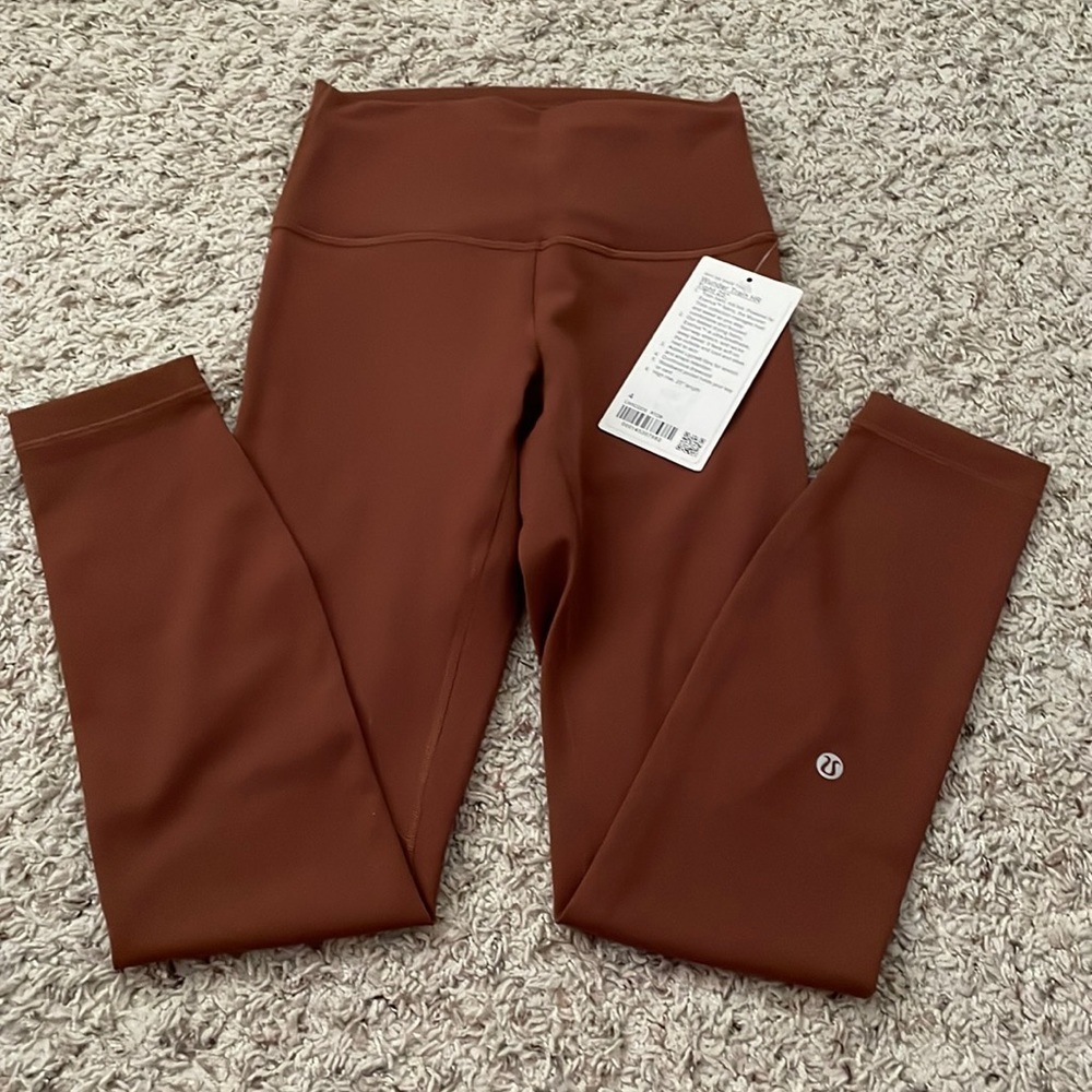 lululemon athletica High-Rise Leggings in Brick Brown